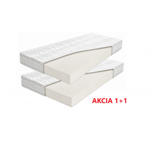 Obrázok pre Matrac PINGUI LATEX H20 1+1 + darček 1x set paplón vankúš + chranič matraca