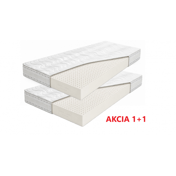 Obrázok pre Matrac PINGUI LATEX H20 1+1 + darček 1x set paplón vankúš + chranič matraca